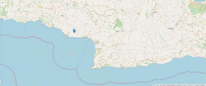 Saktouria Kreta Saktouria Villa ebenerdig mit Meerblick und priv. Pool Haus kaufen